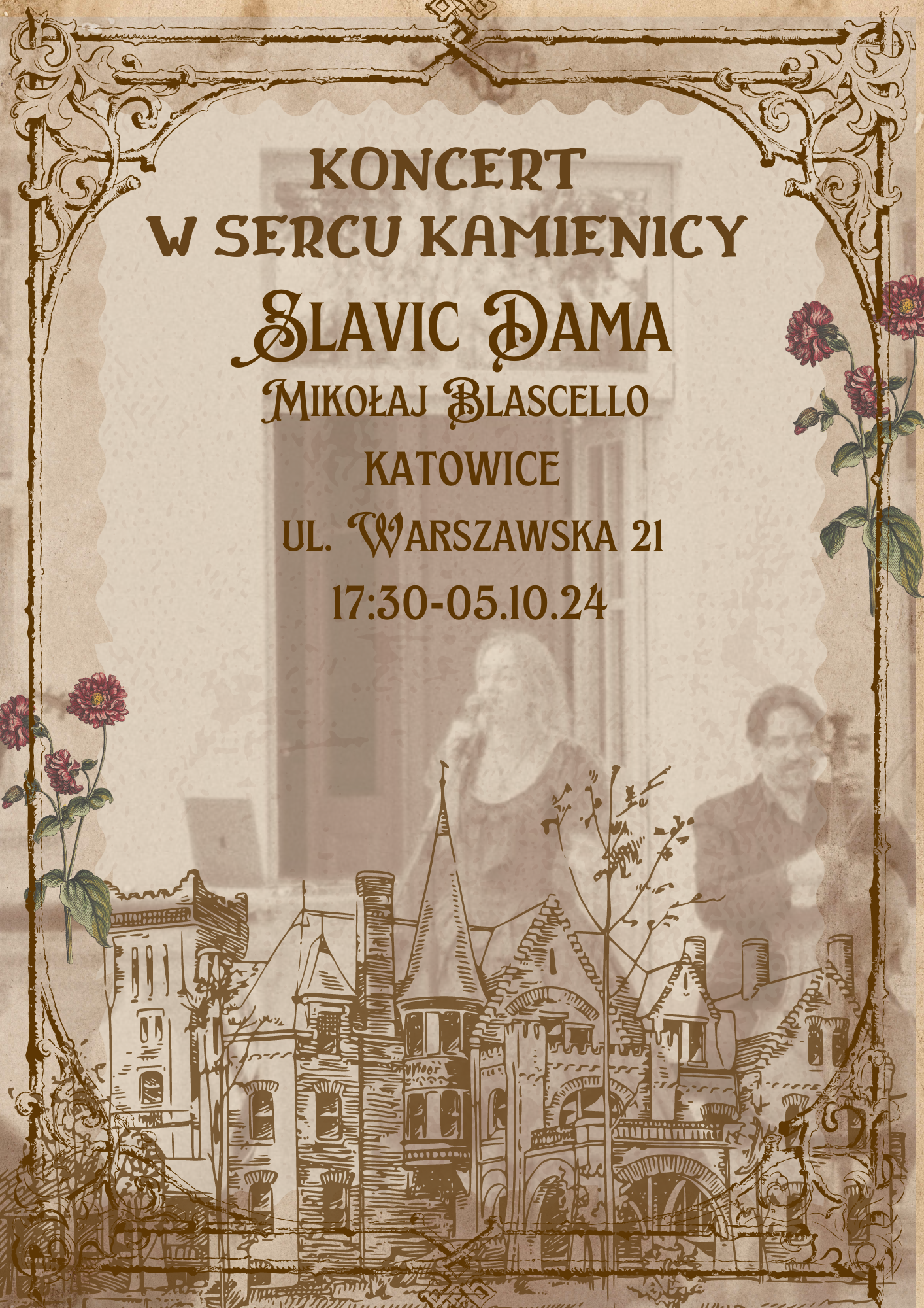 Koncert w sercu kamienicy: Slavic Dama – KATOWICE 05.10.24